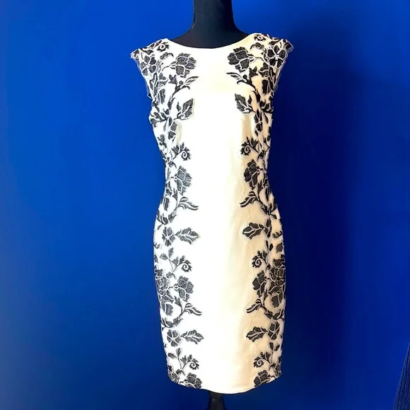 chinese dress ladies Tadashi Shoji Lace Mini Dress